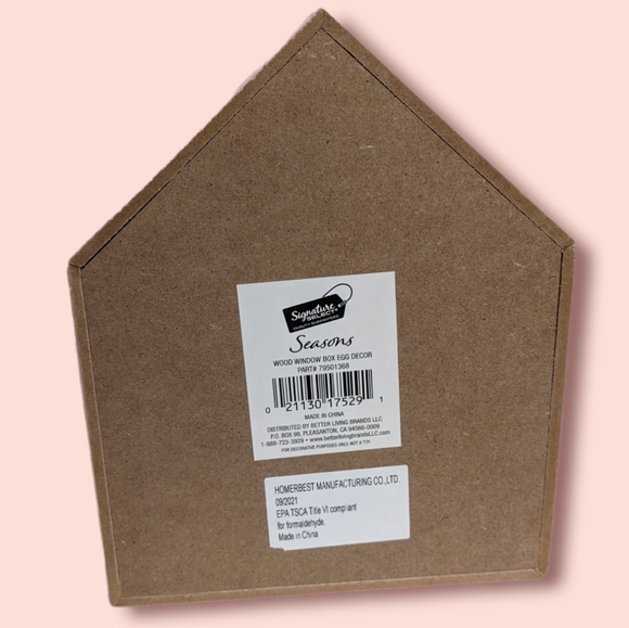 Signature Select Seasons Home Sweet Home Shadowbox Wooden Decoration - Picture 5 of 11